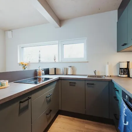 Skandinavisch Eingerichtetes Familienferienhaus Hébergement de vacances *